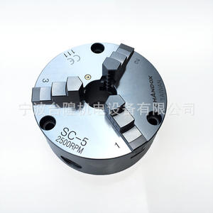 Mandrin manuel auto-centrant à trois mâchoires CHANDOX SC-5, importation originale de Taïwan, prix spécial, en acier, type pneumatique - Product Image 4