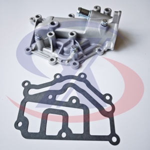 Tuyau de carter de thermostat de liquide de refroidissement pour <span class=keywords><strong>RENAULT</strong></span> MEGANE 75 ch I 1.4 96->03 8200338668 8200934203 421850093 0296010438 - Product Image 2