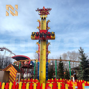 Manège de chute libre pour enfants 6P Jumping Star de 7,5 m de hauteur, modèle de parc d'attractions, de type Frog Jump, certifié CE, du fabricant leader, à vendre - Product Image 6