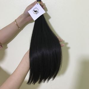 Hot Sale Raw Virgin Cuticle Aligned Factory Direct Sale One Donor Unprocessed 100% Human Bulk Hair Extensions - Product Image 4