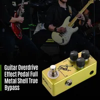 MOSKY Klon Centaur Métal Audio Stage Gear Overdrive/Boost Volume Reverb Basse Guitare Pédale Cheval Effet Audio Vidéo Accessoire