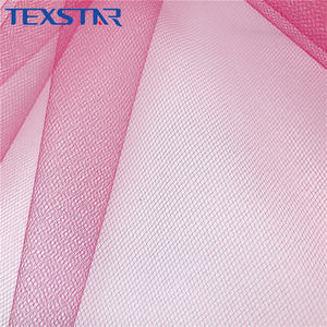 웨딩 드레스를위한 20D 100% 폴리에스터 280CM/108IN 얇은 명주 그물 패브릭 메쉬 - Product Image 4