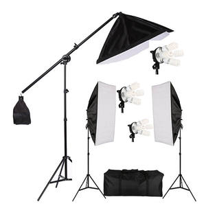 3X50X70Cm Reflectoren En 12x E27 Socket 5500K 45W Lampen Verlichting Zachte Dozen Fotostudio Apparatuur Accessoire Set - Product Image 1