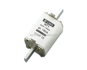 Высокоскоростной термоплавкий предохранитель 32-250A NT1/NH1 низкого напряжения 500/690 В, медный металлический предохранитель для термодержателя высокого предохранителя - Product Image 3