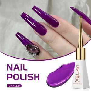 XEIJAYI Vernis à ongles magnétique en gel cristal 10ml, réfléchissant et pailleté, UV Soak-Off, permanent, pour usage professionnel en salon, certifié - Product Image 3