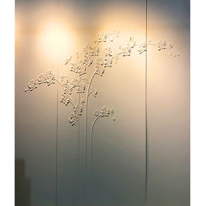 ورق حائط حديث لغرفة النوم ثلاثي الأبعاد سهل التركيب نقش جلد ناعم للغاية مقاوم للماء والحرائق تصميم كلاسيكي - Product Image 2