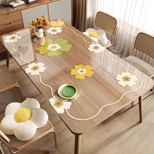 桌布刺绣家用现代简约床头柜盖方形小桌布 - Product Image 6