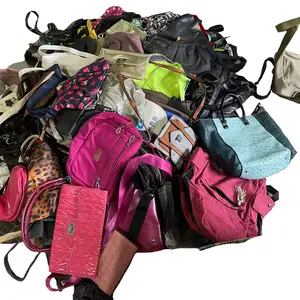 95% limpo preço barato sacola de 2a mão sacolas usadas por atacado fardos bolsas de segunda mão sacolas de viagem usadas