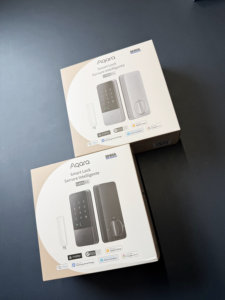 Serrure intelligente <span class=keywords><strong>Aqara</strong></span> UWB avec lecteur d'empreintes digitales, couleur argent, batterie rechargeable, compatible <span class=keywords><strong>HomeKit</strong></span>/Alexa/Home Assistant - Product Image 6