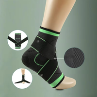 Compression Brace Protecteur Nylon Tricoté Soins De Santé 3D Armure Élastique Bandage Manches Cheville Brace