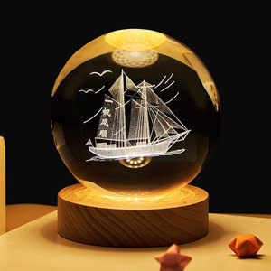 Quand la lune monte, vous souffrez également de l'insomnie, vous attendez quelqu'un ? Des bases de boule de cristal disponibles en gros - Product Image 5