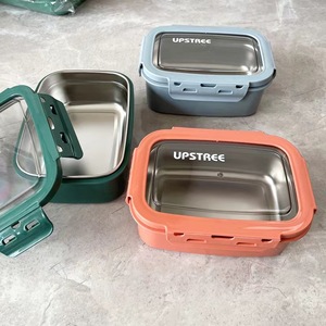 Boîte à lunch pour enfants d'école rectangulaire en plastique étanche <span class=keywords><strong>Anime</strong></span> Portable micro-ondes récipient alimentaire école enfants boîte à lunch - Product Image 3