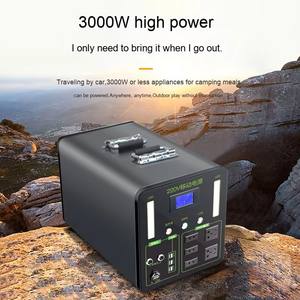 Estación de energía portátil de onda sinusoidal pura LiFePO4 de alta potencia, 3500W, 5000W, batería externa, hogar móvil para exteriores, recorrido autónomo - Product Image 6