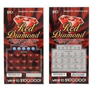 Fabricante OEM Profesional de Boletos de Lotería Personalizados con Impresión de Alta Calidad y Funciones de Juego Rasca y Gana - Product Image 2