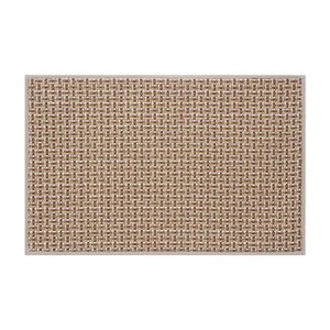 Alfombra de Entrada para Puerta de Casa, Rectangular, con Patrón Geométrico, Antideslizante, de Fibra de Poliéster, para Interiores y Exteriores - Product Image 5