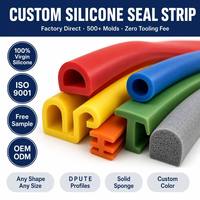 Bande d'étanchéité en caoutchouc silicone multi-usages, résistante aux intempéries et à l'eau, pour portes, fenêtres et automobiles