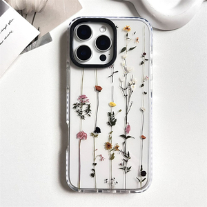 Mùa Xuân cây nho hoa TPU điện thoại trường hợp đối với iPhone 17 16 Pro Max 15 14 13 12 11 bảo vệ bìa chất lượng đảm bảo - Product Image 1