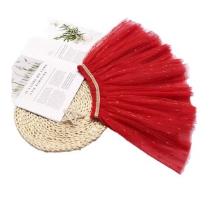 <span class=keywords><strong>Jupe</strong></span> tutu en tulle à sequins pour filles, taille élastique dorée, <span class=keywords><strong>jupe</strong></span> de princesse pour enfants, demi-<span class=keywords><strong>jupe</strong></span> de danse, vente en gros, personnalisable, OEM - Product Image 2