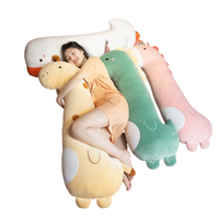 Großhandel Kuschelkissen: Große Plüsch-Beinklemm-Puppe, abnehmbar, waschbar, PP-Baumwollfüllung, Netzfutter, langes Stofftier 90cm/120cm