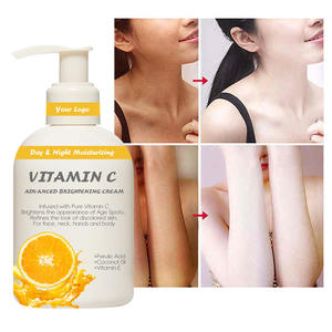 Private Label Vitamin C Körpercreme Feuchtigkeitsspendende Anti-Falten-Creme Tranexamsäure Aufhellende Body <span class=keywords><strong>Lotion</strong></span> - Product Image 1