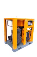 Compresseur d'air industriel à vis, moteur stationnaire refroidi par air, lubrifié, à aimant permanent, à fréquence variable, AOKFE 50HP 37KW