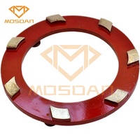 240mm Klindex Diamant Anneau De Meulage Disque Plaque 7 Segments pour Béton Marbre Granit et Sol Terrazzo