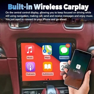 Wireless CarPlay สำหรับ Boxster 911 718 ปี 2012-2018 เครื่องเล่นมัลติมีเดีย Android GPS ระบบนำทางอัตโนมัติ หน้าปัดรถยนต์ รับประกัน 1 ปี - Product Image 6