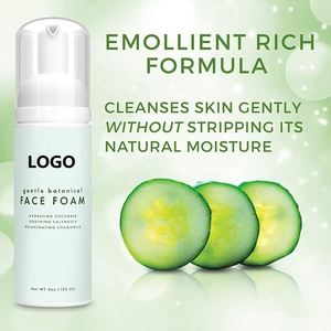 Espuma Limpiadora Facial Suavizante de Pepino Orgánica OEM para el Cuidado de la Piel, Limpia y Aclara - Product Image 6