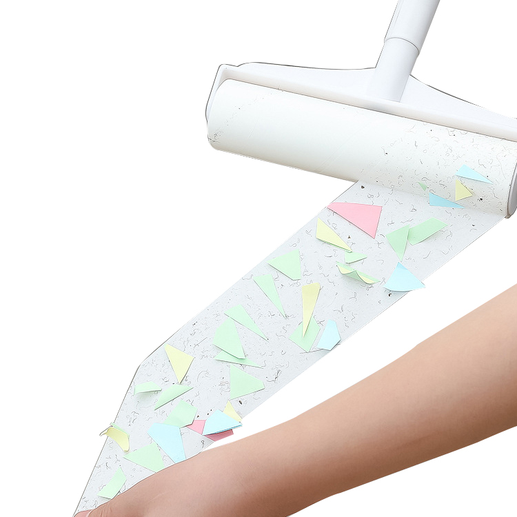 Современная Масштабируемая клейкая кисть рулон бумаги Пылезащитная клейкая кисть