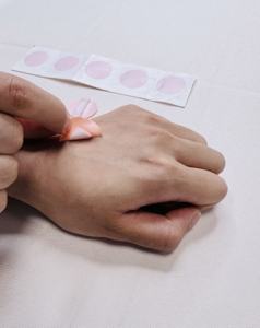 ضمادة إسعافات أولية دائرية مقاس 22 ملم مقاومة للماء من المصنع، لاصقة للجروح، ضمادة للجروح - Product Image 6