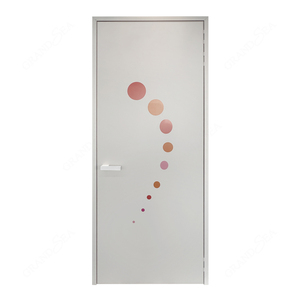 Bestseller Interne WPC-Türen Wasserdichte PVC-Massivholz-Innentür-Verkleidung HDF - Product Image 2