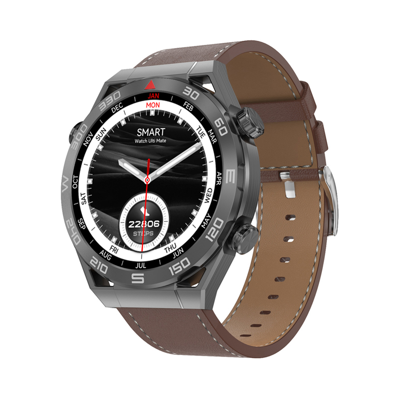 Cadre noir cuir marron