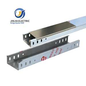 JINJIA ELECTRIC 400*150 Industrial Discount OEM Supplier Perforated 304 Stainless Steel Cable Trays