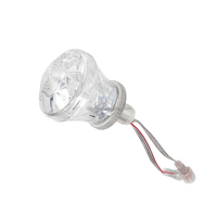 Turbo Lumière RVB Ampoules LED Pixel 12v 24V Aire De Jeux Cabochon Led RVB 60mm Pixel 9 Led Parc D'attractions Lumière
