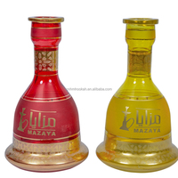 Bouteille en verre pour chicha avec logo personnalisé, vase narguilé, vase à eau pour chicha, accessoires pour chicha