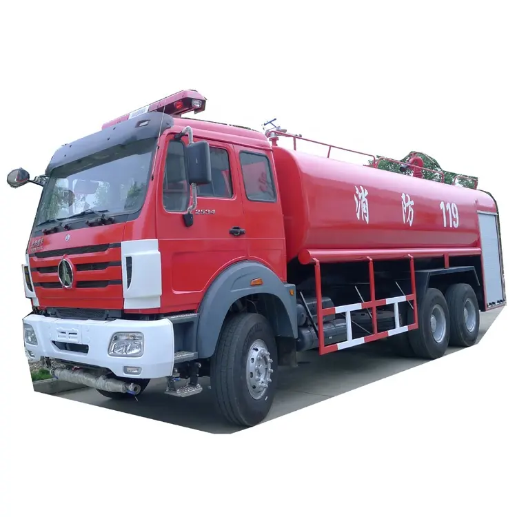 Северо-benz BEIBEN Heavy Duty 20 тонн резервуар для воды пожарная машина истребитель спринклер для пожарных машин