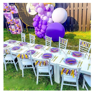 Sedia Chiavari Tifany Bianca Economica e di Lusso <span class=keywords><strong>per</strong></span> Bambini, Ideale <span class=keywords><strong>per</strong></span> Feste, Matrimoni ed Eventi - Product Image 1