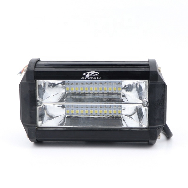Auxiliary Fog Light LED Lamp 12V-80V 72W 7000K 4800LM Car Motorcycle Headlights Motorcycle Spotlight LED Headlights