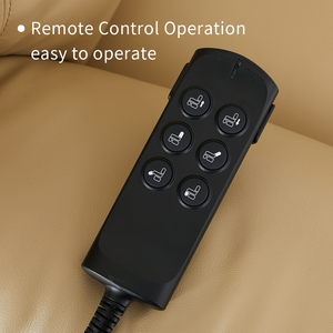 CJSmart Home Leder Unbegrenzt Verstellbarer Aufstehsessel, Liegefunktion, Elektrischer Schönheits- und Massagesessel mit Wärme- und Massagefunktion, Dualmotor - Product Image 6