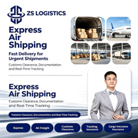 Agent de consolidation et d'approvisionnement Alibaba 1688, service de préparation FBA DDP porte-à-porte par transport aérien express, expéditions en vrac e-commerce CA US 7-10 jours