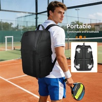 Sac à dos pour ordinateur portable pour hommes d'affaires, personnalisé avec logo, en tissu Oxford imperméable, avec port USB, souple, portable, pour voyage, sport et tennis
