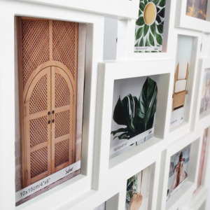 Trung Quốc Nhà Máy bán hàng trực tiếp tùy chỉnh cắt dán nhựa khung ảnh bilderrahmen với 24 mở - Product Image 3