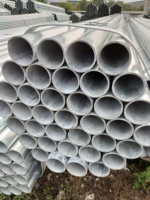 Tuyau en acier galvanisé à chaud de tailles 1/2, 3/4, 1, 1.5, 2 pouces (24/48.3/48.6mm) - Vente en gros