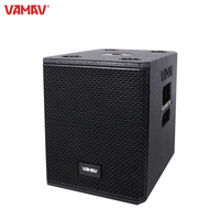 VAMAV Bocinas NOVA LX110SUB 450W 900W Subwoofer De 15 Pulgadas Activo Profesional ALtavoz Caja del Altavoz Sonido Profesional