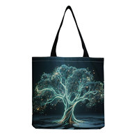 Sac à bandoulière décontracté en lin pour femme, sac de shopping pliable portable de grande capacité