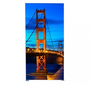 Thương Mại Hiển Thị Đôi Bên Miễn Phí Thường Vụ SEG Xách Tay LED Vải Không Khung Mỏng Vải Quảng Cáo LED Hộp Ánh Sáng - Product Image 6