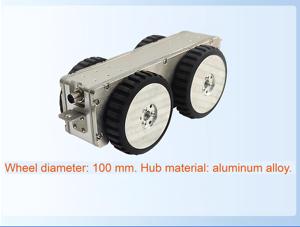 Tùy chỉnh CCTV 120mm Wifi <span class=keywords><strong>Mini</strong></span> Ống kiểm tra bánh xích Robot máy ảnh IP68 không thấm nước 100-200 mét cáp ứng dụng phần mềm đếm Chiều dài - Product Image 5