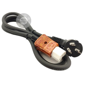 High-Power <b>Electric</b> Rice Cooker Power <b>Cord</b> Pure Copper Core with Three-Letter Ceramic Design High-Yield Extension <b>Cord</b> - Product Image 5