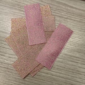 Étiquette tissée de luxe en fil brillant or et argent, étiquette personnalisée à logo haute densité, étiquette tissée damassée pour vêtements - Product Image 1