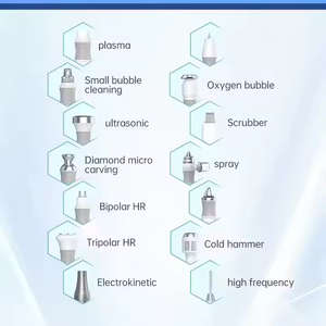 Máquina Facial de oxígeno de hidrógeno de alta frecuencia 2025, chorro de para la piel, Burbuja de hidra, blanqueamiento de poros, agua limpia Derm - Product Image 5